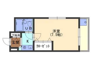 シャルム野添2【1階】の間取り