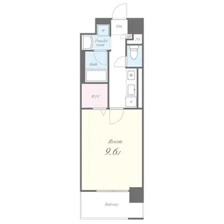 愛知県名古屋市中区新栄1【マンション】の間取り