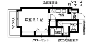 エスト日比野【4階】の間取り