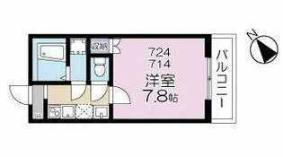 ベル・ラフィーネ【1階】の間取り