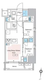 東京都墨田区太平1【マンション】の間取り
