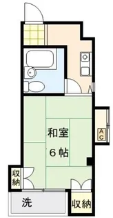ひびきビル【4階】の間取り
