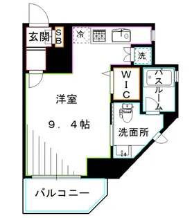 東京都新宿区下落合3【マンション】の間取り