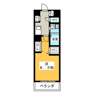 de onze【2階】の間取り
