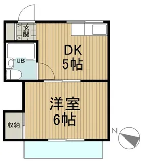 コーポ吉田【2階】の間取り