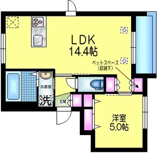 仮称 東向島1丁目メゾン【3階】の間取り