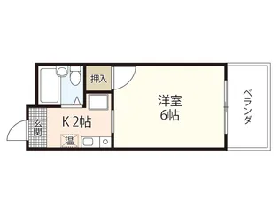 多田ビル【4階】の間取り