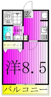 ルミエール【1階】の間取り