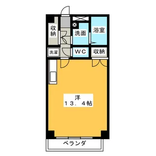 アローン・ノーブルII【4階】の間取り