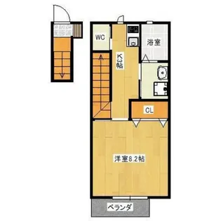 Summa B(スーマ)【2階】の間取り