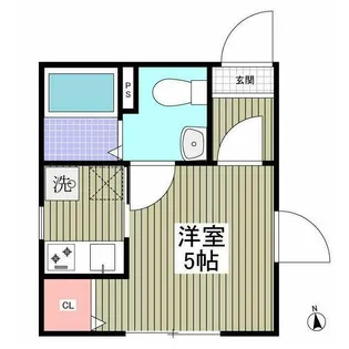 Seasons Residence四谷三丁目【5階】の間取り