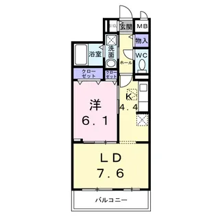 喜鈴【1階】の間取り