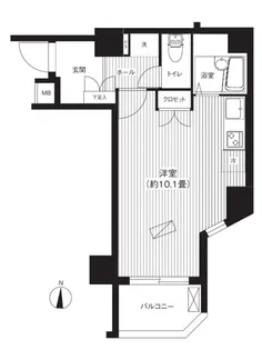コモード寺山【3階】の間取り