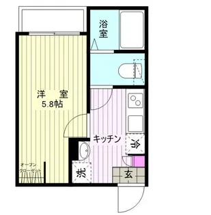 アネックスガーデン馬橋【3階】の間取り