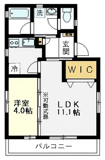 パレスステージ小平【2階】の間取り