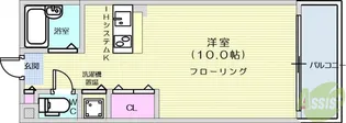 カーサグランデ5【1階】の間取り