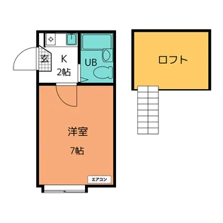 コスモ21刈谷【2階】の間取り