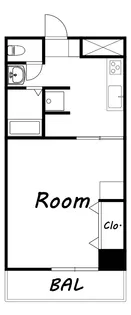 徳島県徳島市万代町5【マンション】の間取り