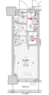 ガーラ横濱関内グランドステージ【9階】の間取り