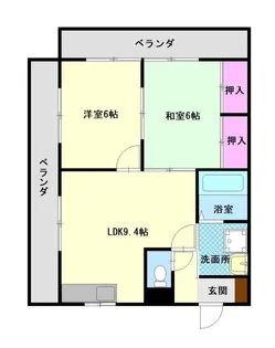 カーサベルデ【2階】の間取り