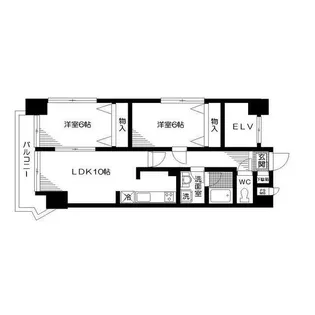 セリジア三宿【8階】の間取り