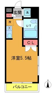 メゾン市川【1階】の間取り