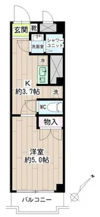妙蓮寺ミューズ【3階】の間取り