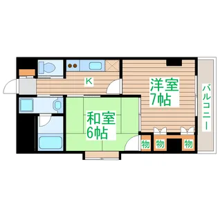 DIO HORI III号棟【4階】の間取り