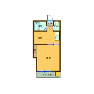 ピア・ネスト【1階】の間取り