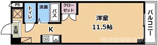 サンシャイン【6階】の間取り