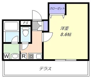 サンサーラ川口【2階】の間取り
