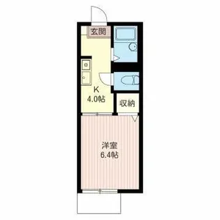 フォンテンブロー【1階】の間取り