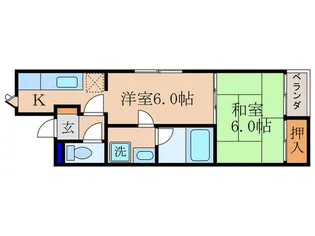 PAL京町【3階】の間取り