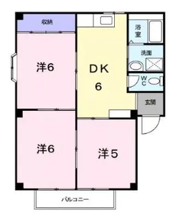サンフィールド【1階】の間取り