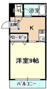 グランドヴィラ松永【2階】の間取り