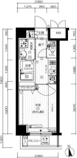 ラ・シード馬込レフィナード【1階】の間取り