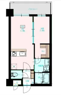 ADORE SMS【2階】の間取り