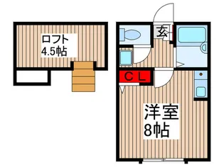 コ-ポ逆井【1階】の間取り