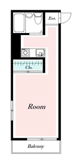 シャルマン新田【1階】の間取り