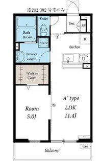 リブリ・SAKURA 15【2階】の間取り