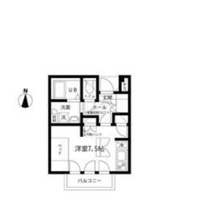 G-rooms差間【2階】の間取り