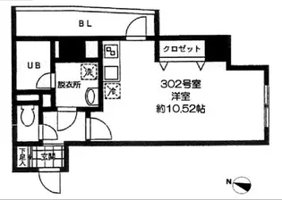 バレーヌ大森山王【3階】の間取り