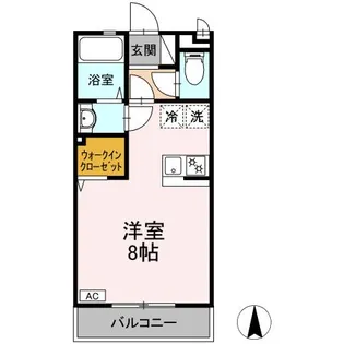 フィレンツェ【2階】の間取り