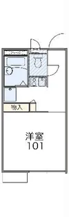 レオパレス英【2階】の間取り