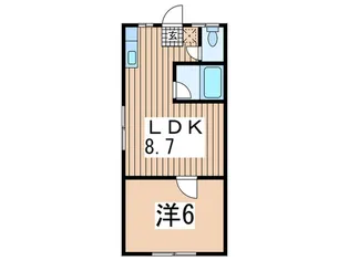 第4鈴木荘【2階】の間取り