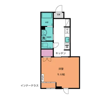 プラ リジェール【1階】の間取り