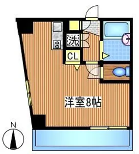 パークサイド西巣鴨【3階】の間取り
