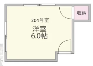 Blue Terrace【2階】の間取り