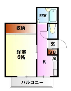 KSハイムC棟【2階】の間取り