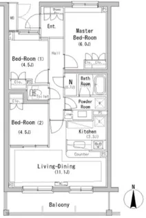 S-FORT横浜青葉台(エスフォート青葉台)【1階】の間取り